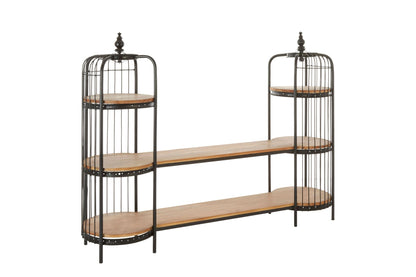 Lyndhurst Double Birdcage Wide Shelf Unit 