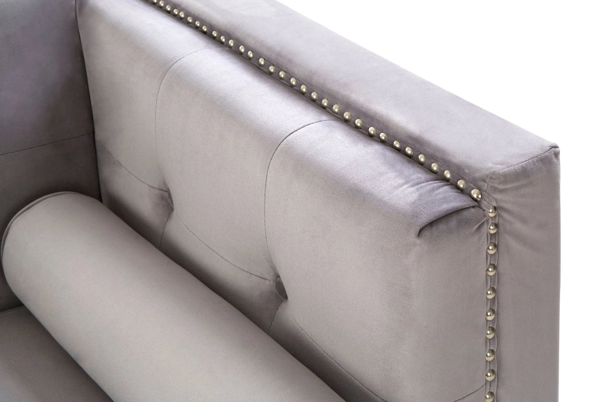 Soho 3 Seat Velvet Sofa 