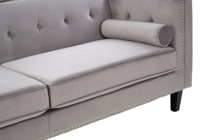 Soho 3 Seat Velvet Sofa 