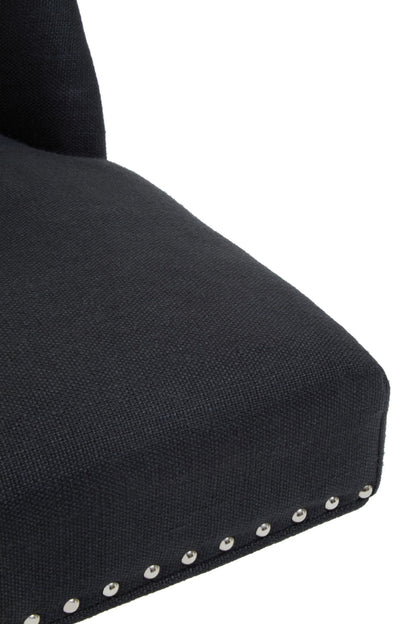 Shaftesbury Fabric Home Office Chair with Wooden Base 