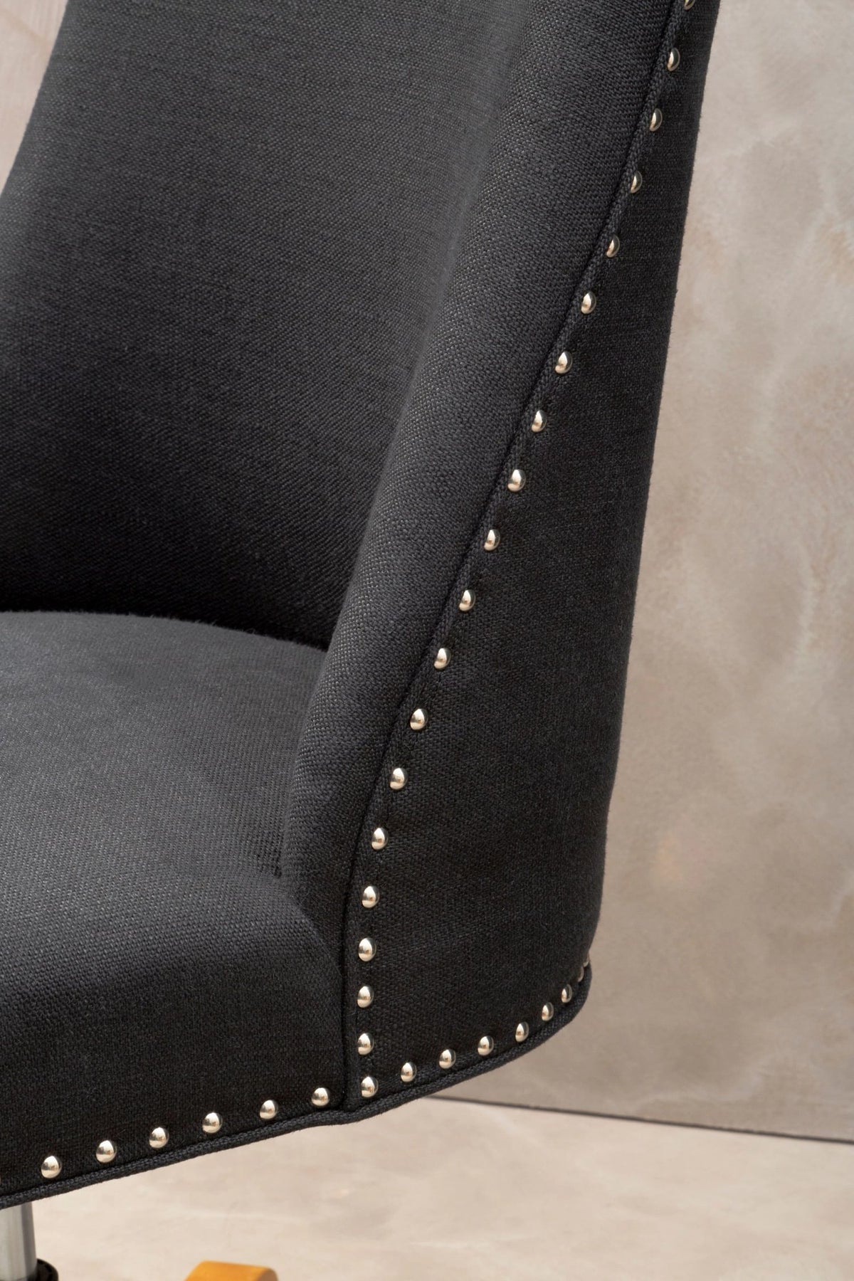 Shaftesbury Fabric Home Office Chair with Wooden Base 