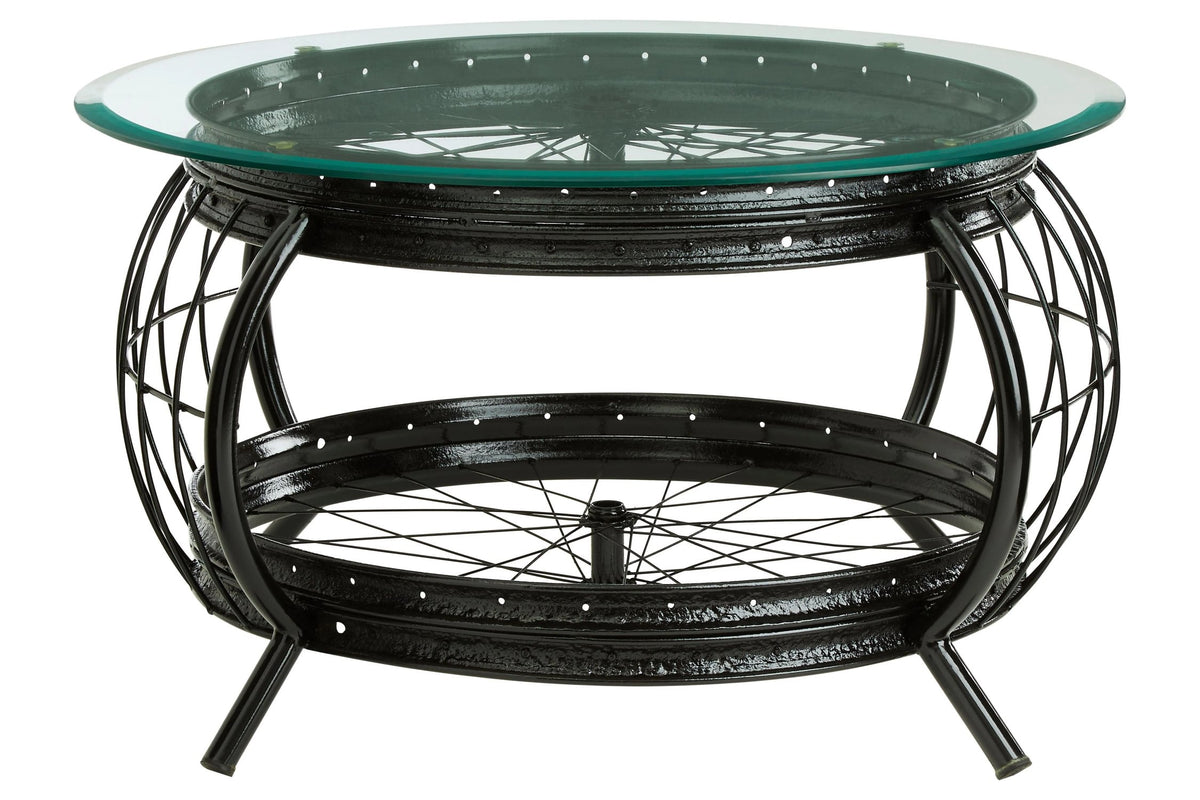 Lyndhurst Bicycle Wheel Coffee Table 