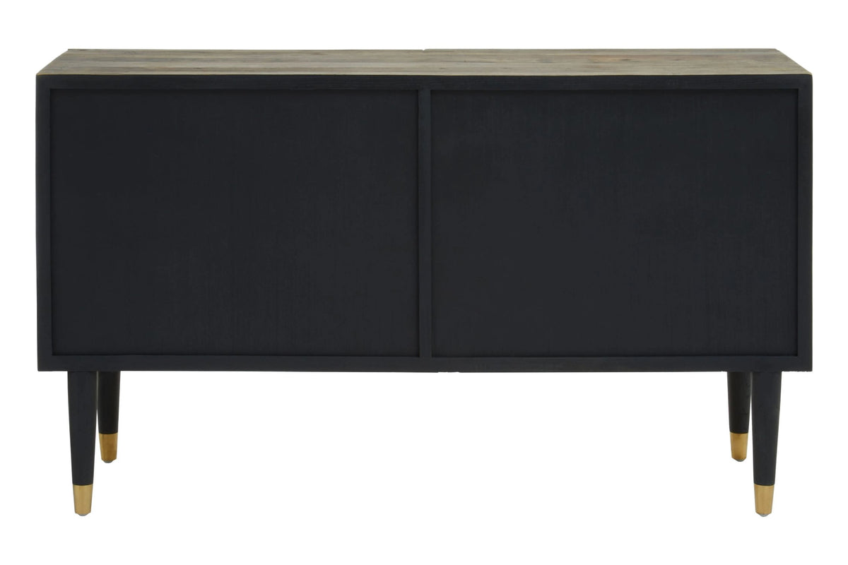 Maldon Recycled Elm Wood Chest of 4 Drawers