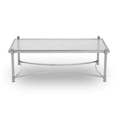 Monaco Rectangular Coffee Table with Glass 
