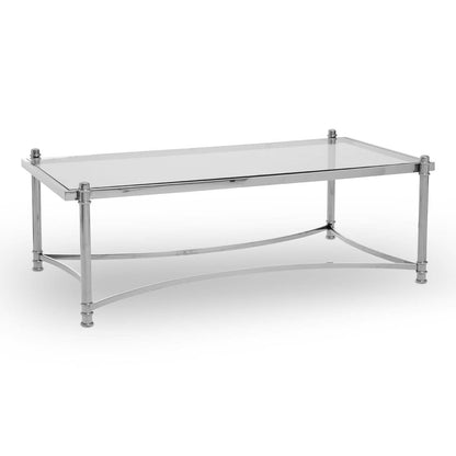 Monaco Rectangular Coffee Table with Glass 