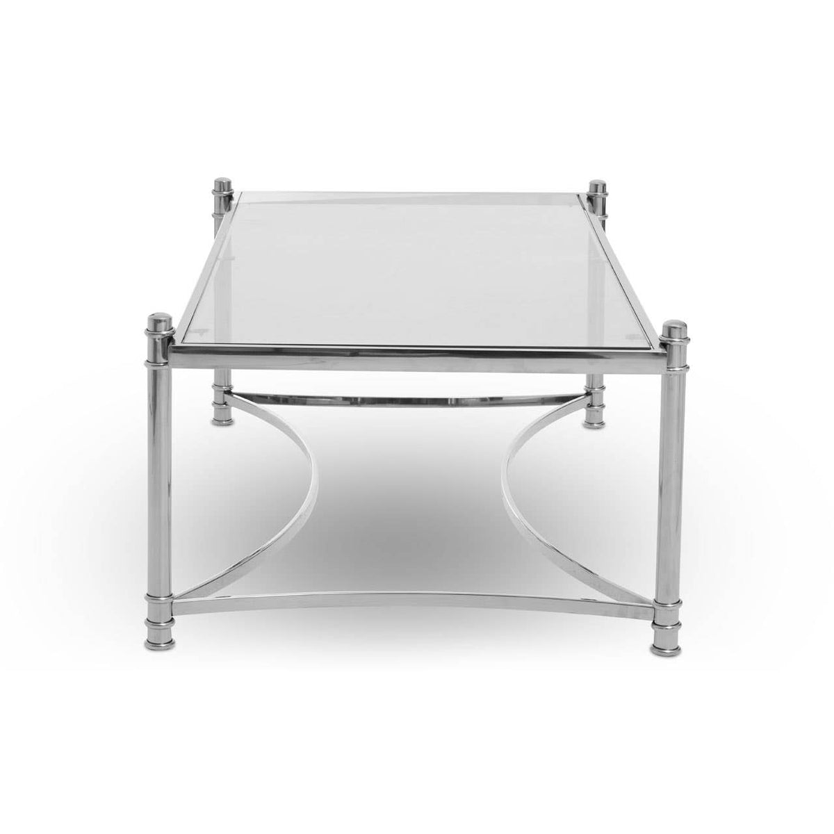 Monaco Rectangular Coffee Table with Glass 