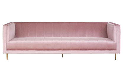 Monaco Velvet 3 Seater Sofa 
