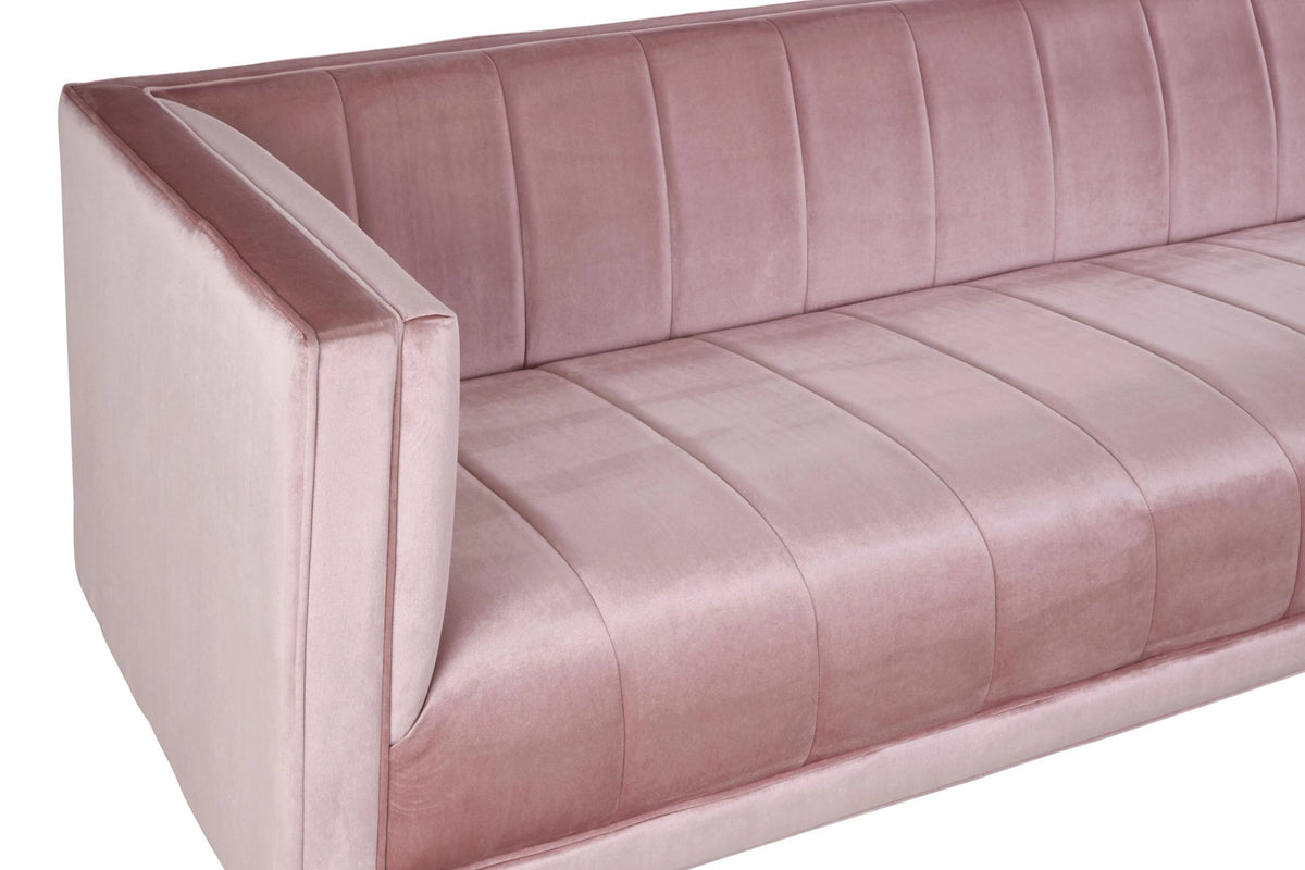 Monaco Velvet 3 Seater Sofa 