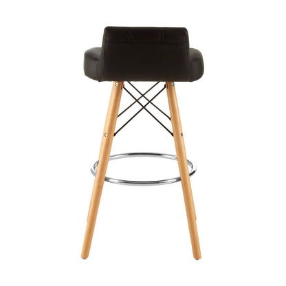 Richmond Leather Effect Bar Stool 
