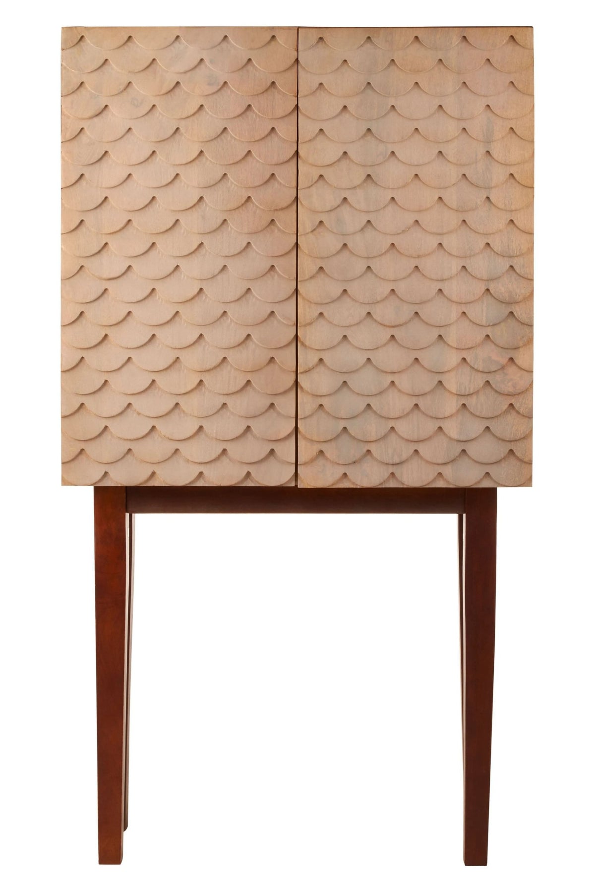 Exeter Carved Mango Wood Cabinet