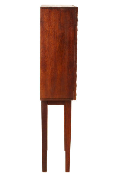 Exeter Carved Mango Wood Cabinet