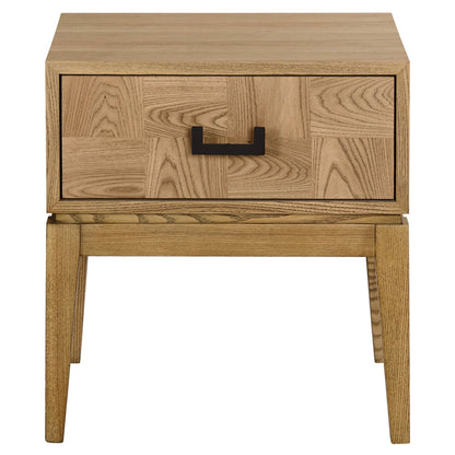 Vienna Natural One Drawer Side Table