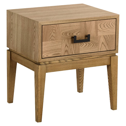 Vienna Natural One Drawer Side Table