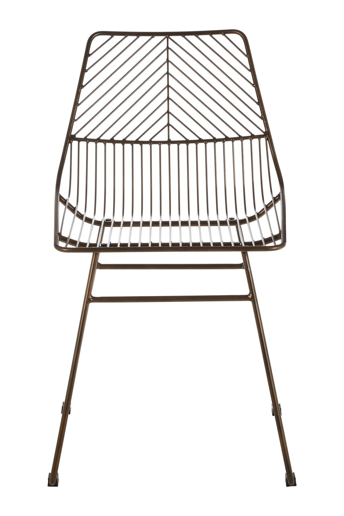 Madison Metal Wire Chair #colour_bronze