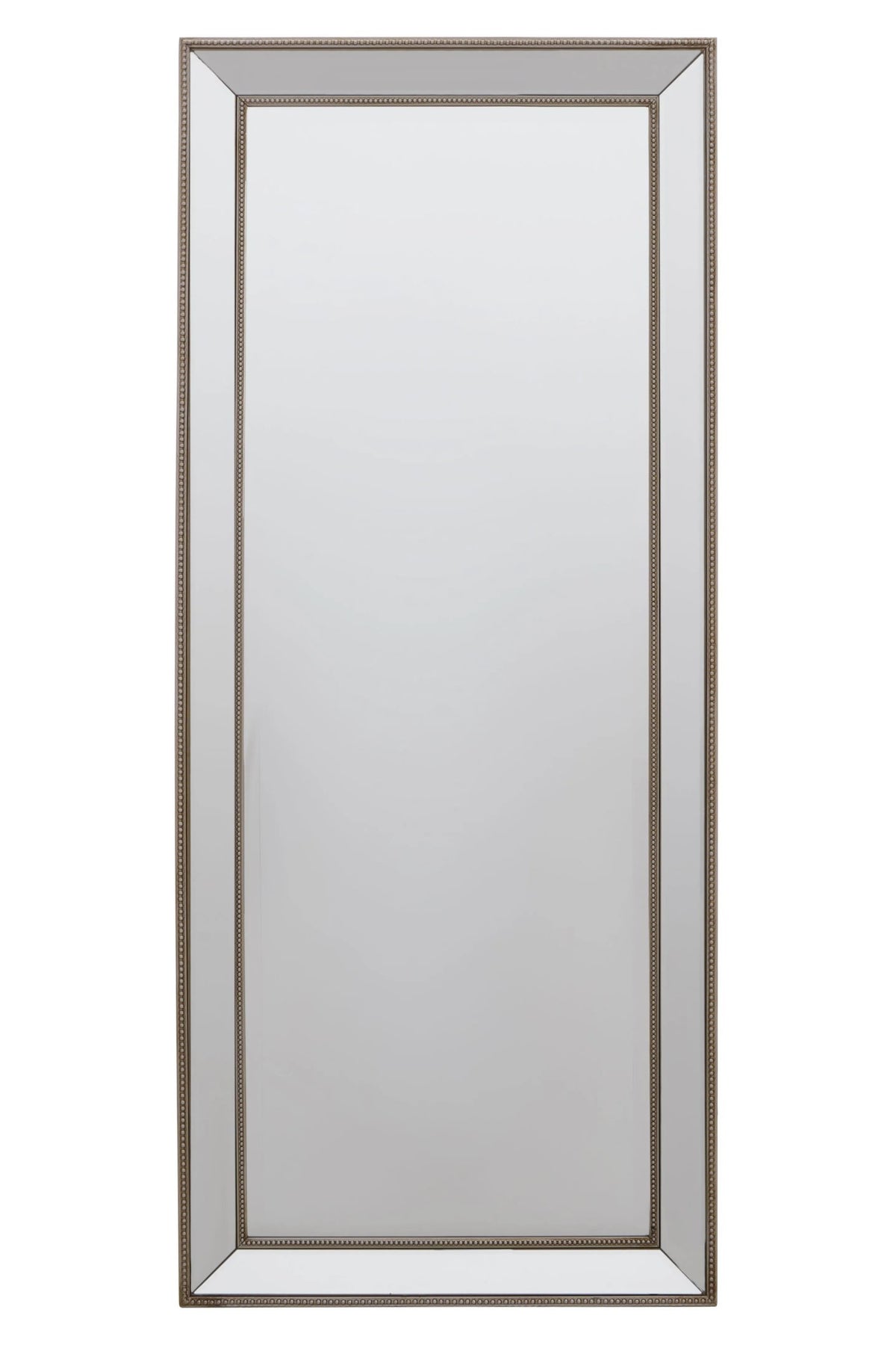 Topsham Champagne Frame Small Full Length Wall Mirror