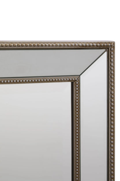 Topsham Champagne Frame Small Full Length Wall Mirror
