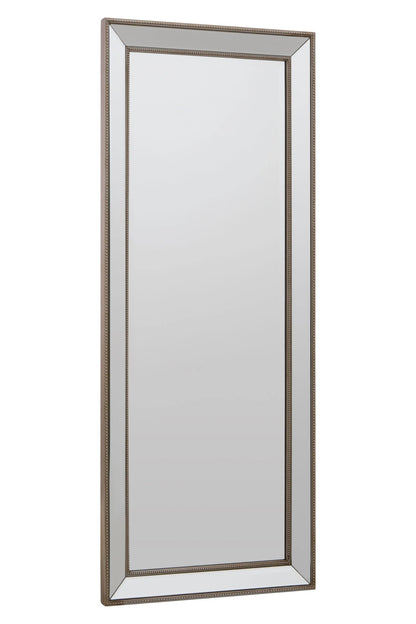 Topsham Champagne Frame Small Full Length Wall Mirror