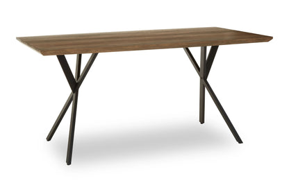 Chesham Wood Effect Veneer Rectangular Dining Table