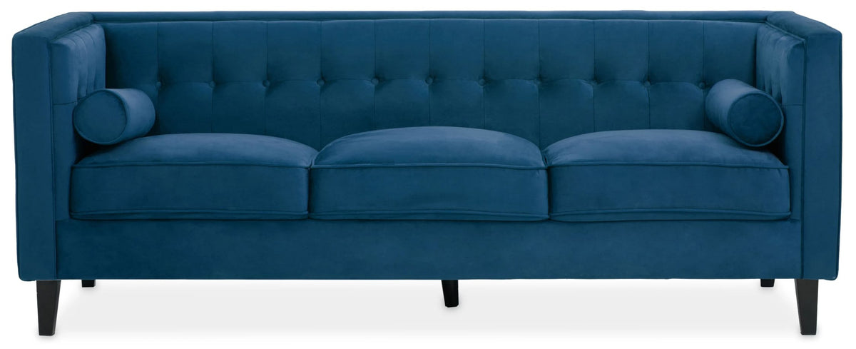 Hereford 3 Seat Velvet Sofa 