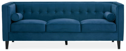 Hereford 3 Seat Velvet Sofa 