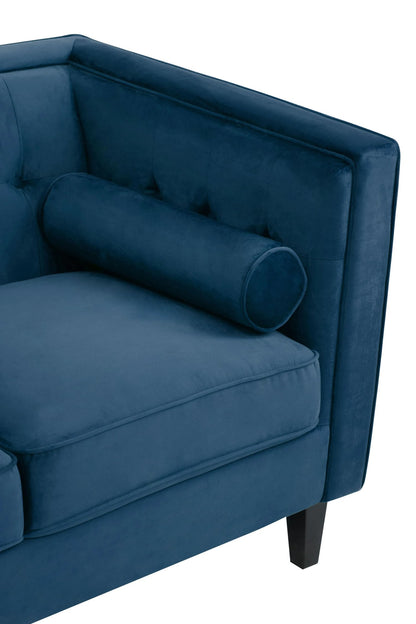 Hereford 3 Seat Velvet Sofa 