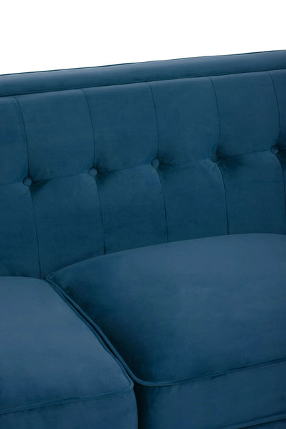 Hereford 3 Seat Velvet Sofa 