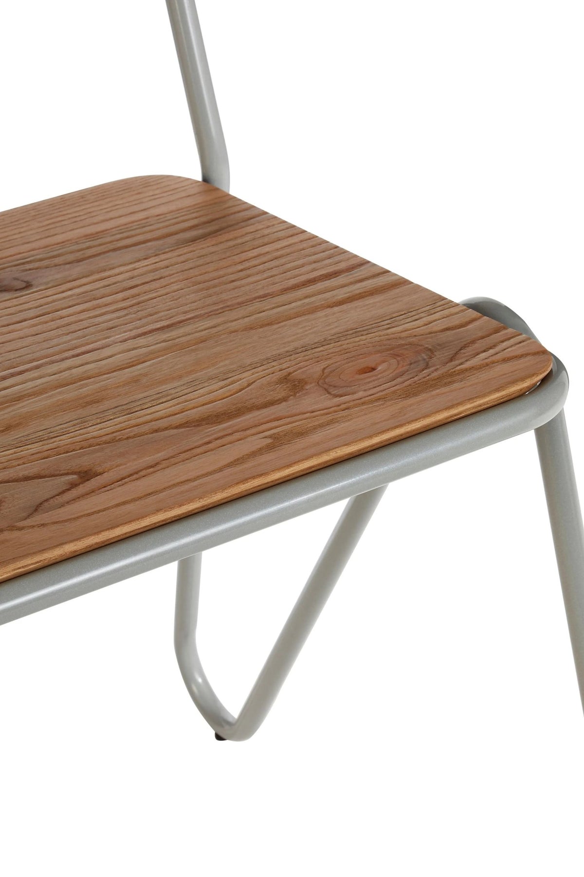 Madison Metal and Elm Wood Chair 