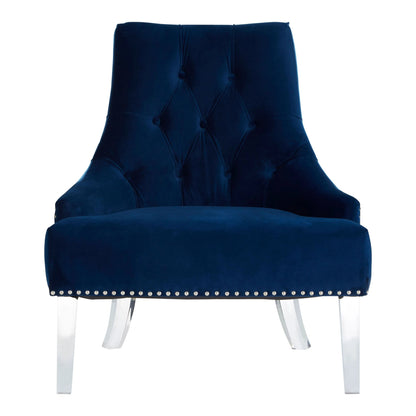 Sorrento Button Tufted Velvet Chair 