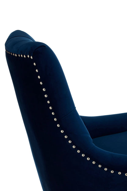 Sorrento Button Tufted Velvet Chair 