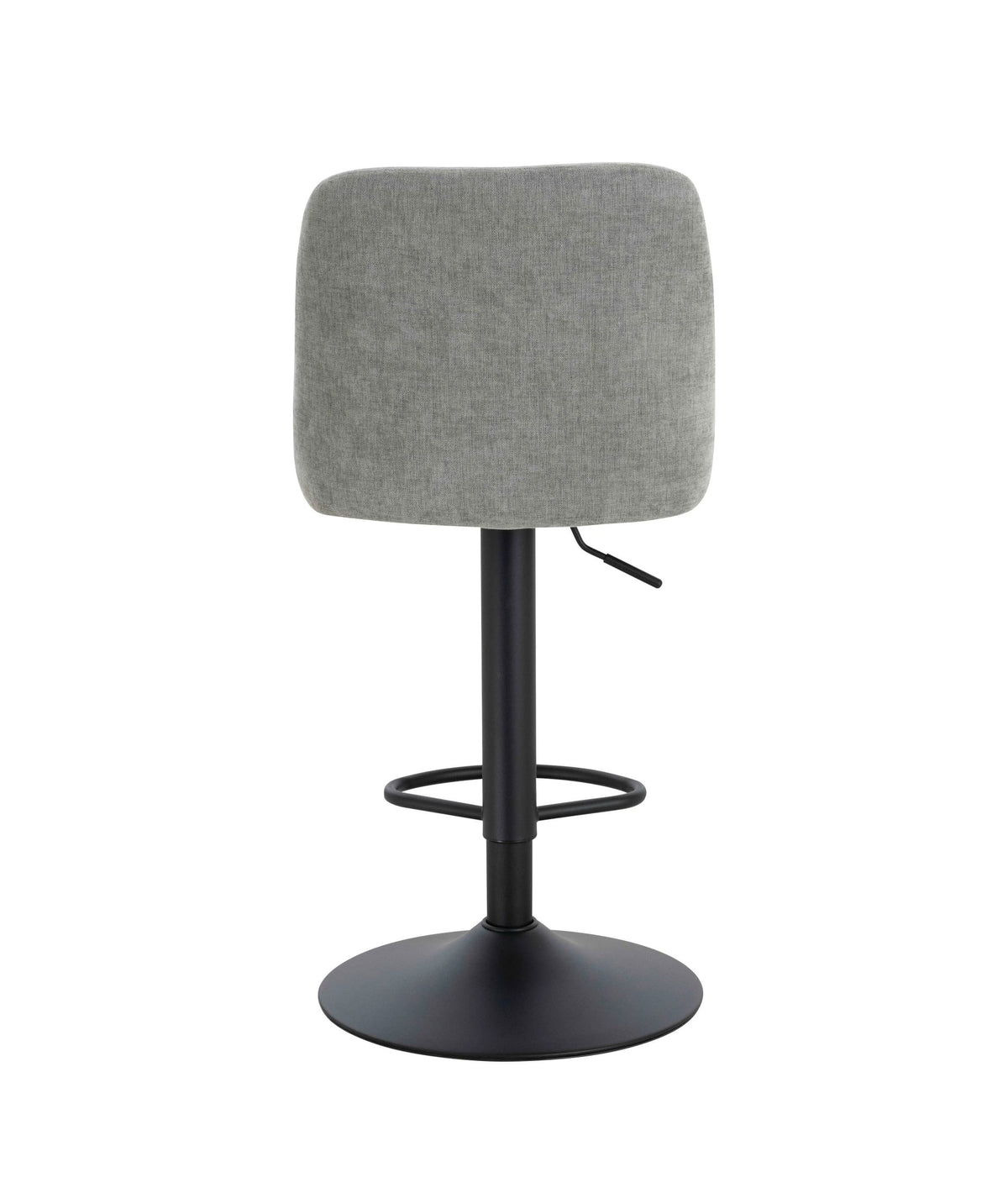Chichester Set of 2 Textured Fabric Cushioned Bar Chairs 