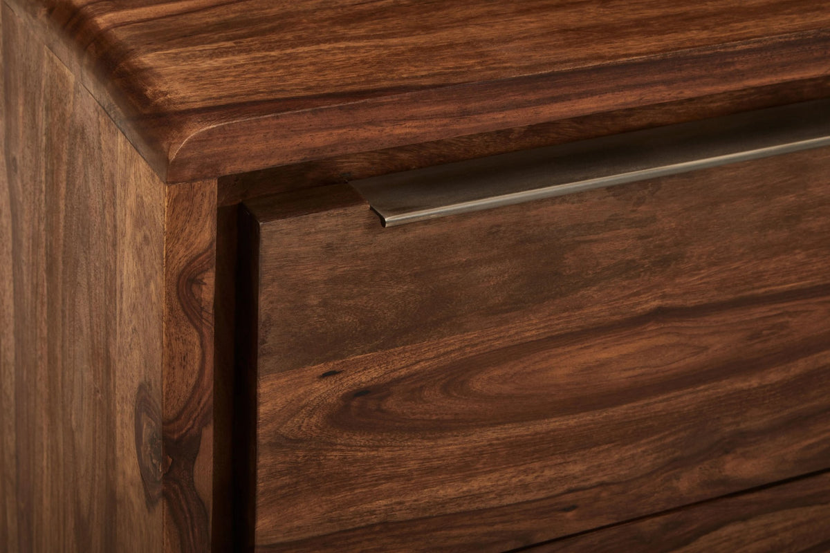 Madison Two Door Three Drawer Sheesham and Acacia Wood Sideboard
