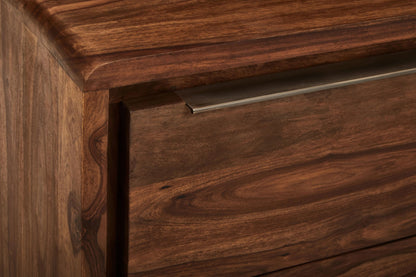 Madison Two Door Three Drawer Sheesham and Acacia Wood Sideboard