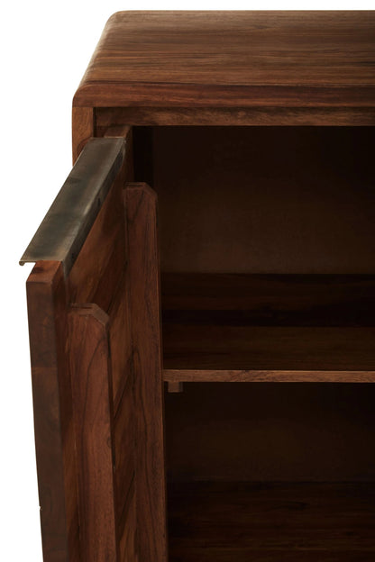 Madison Two Door Three Drawer Sheesham and Acacia Wood Sideboard