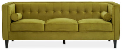 Hereford 3 Seat Velvet Sofa 