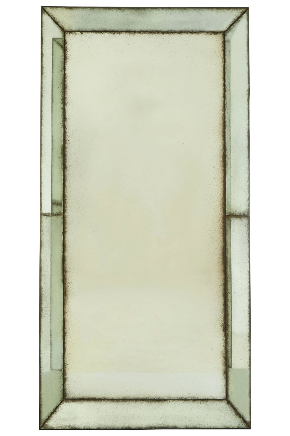 Bowness Antique Effect Bevelled Edges Full Length Wall Mirror