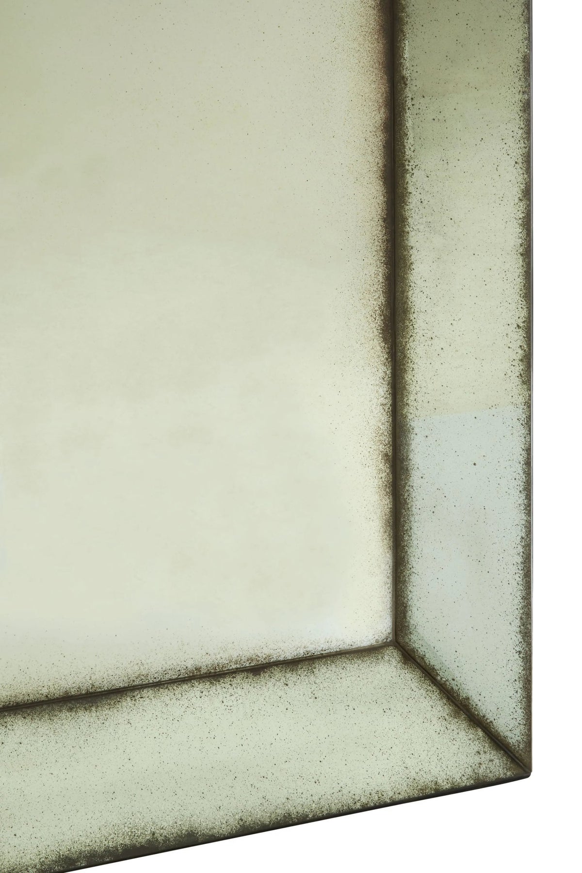 Bowness Antique Effect Bevelled Edges Full Length Wall Mirror