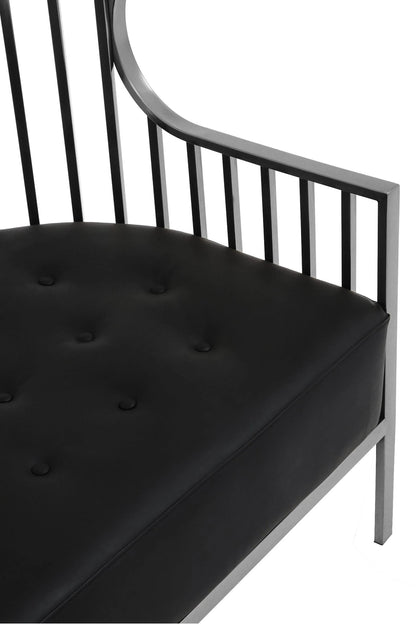 Notting Silver Dome Cage Two Seat Sofa