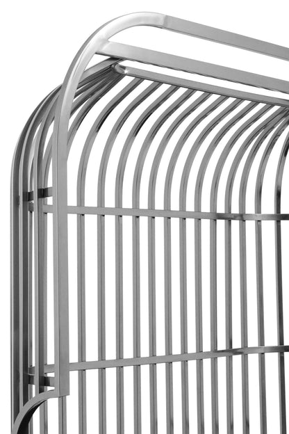 Notting Silver Dome Cage Two Seat Sofa