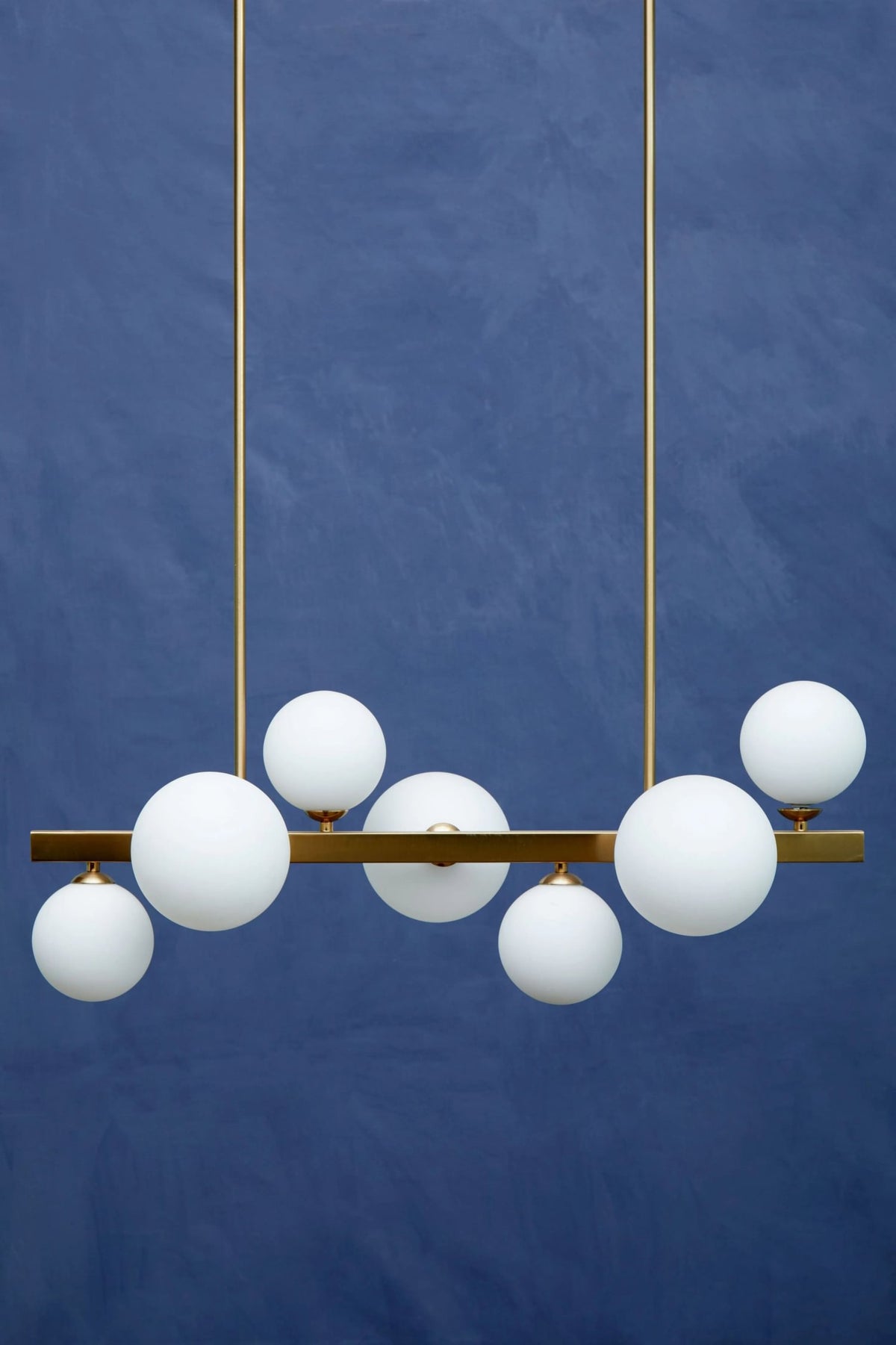 Cambridge 7 Light Statement Pendant Light #colour_bronze