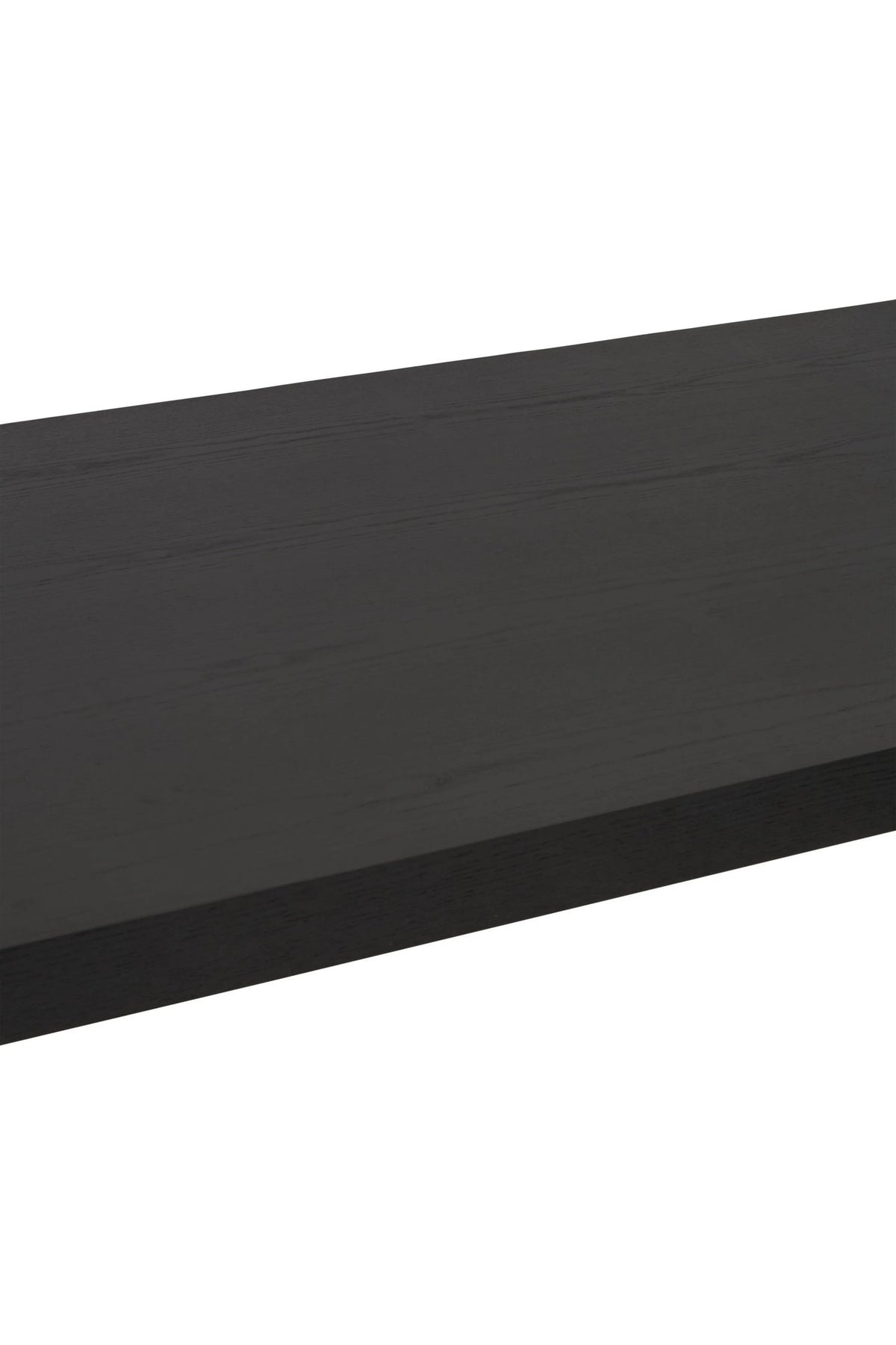 Porto Black Elm Wood Dining Table