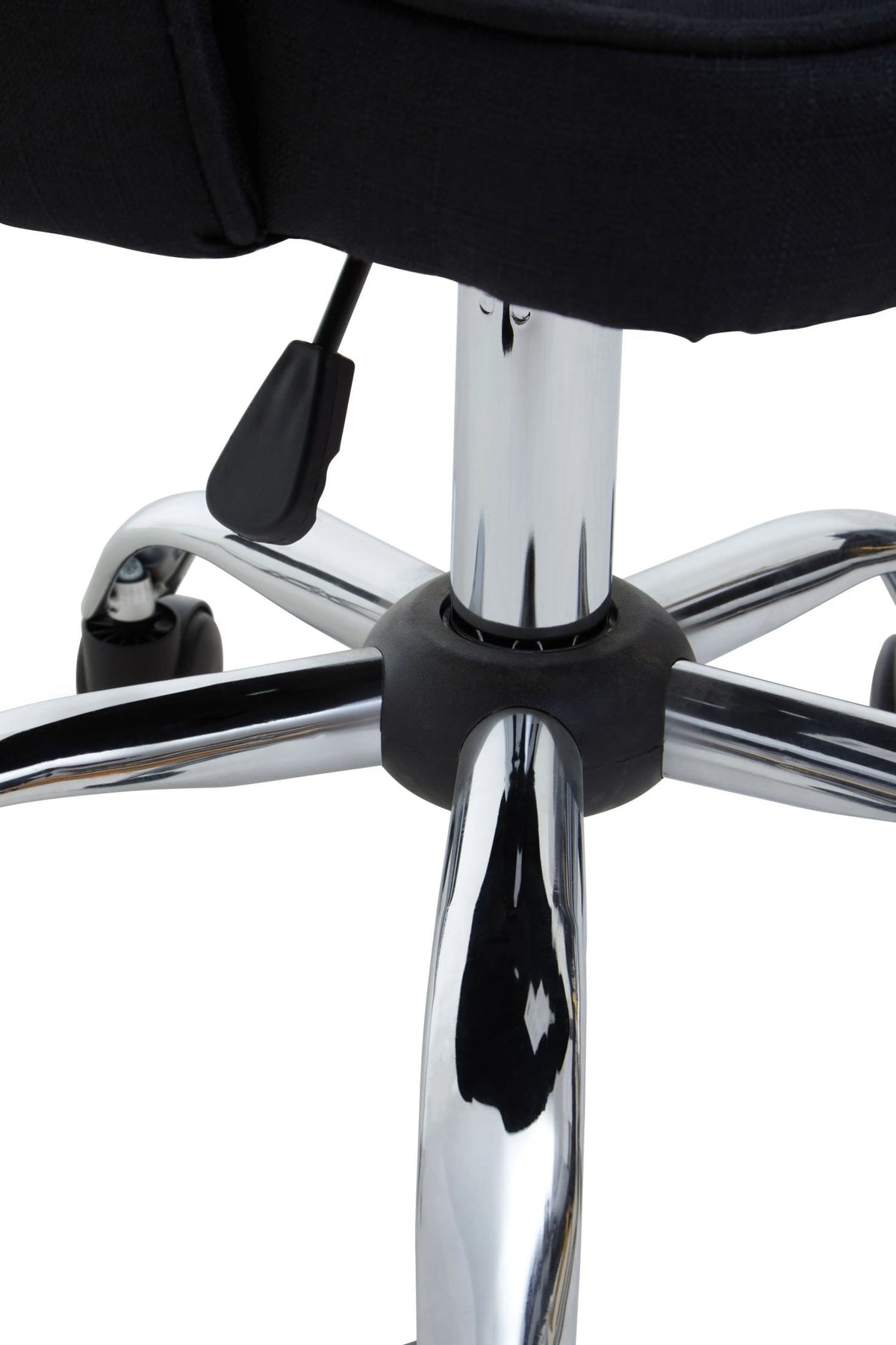Danbury Black Fabric Home Office Chair