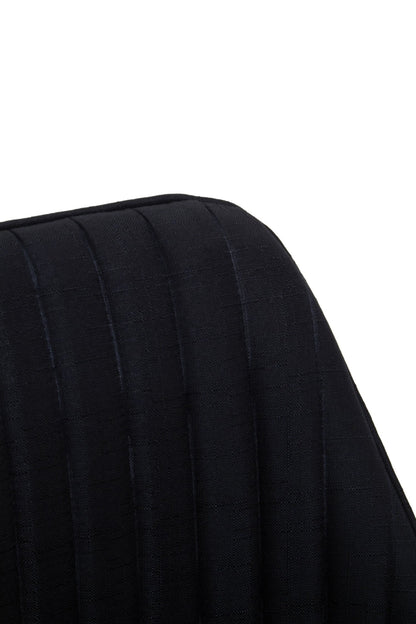 Danbury Black Fabric Home Office Chair
