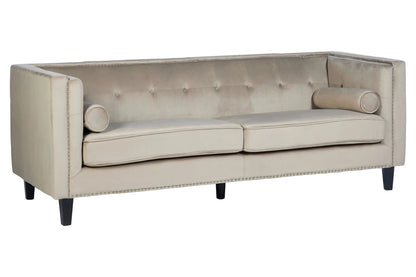 Soho 3 Seat Velvet Sofa 