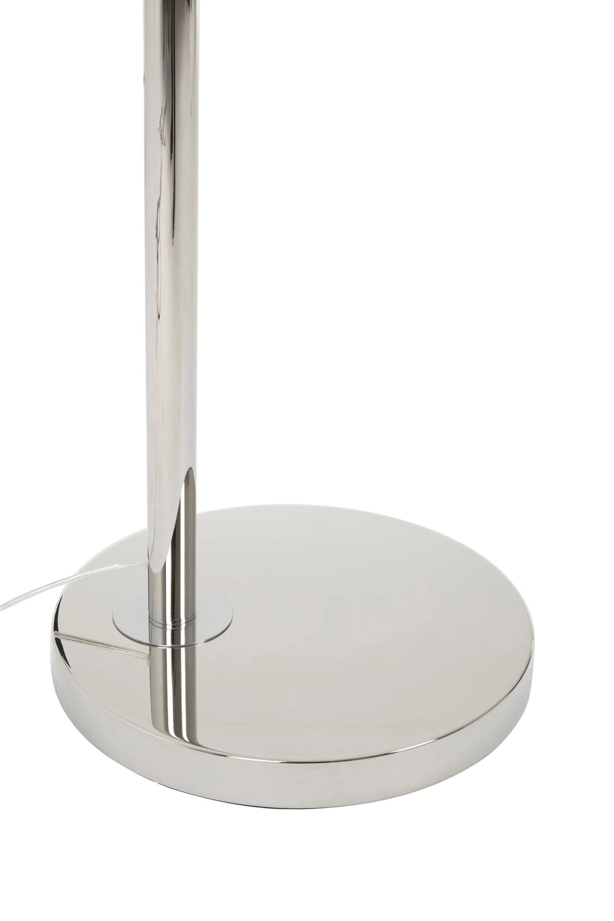 Madison Nickel Finish Arc Floor Lamp