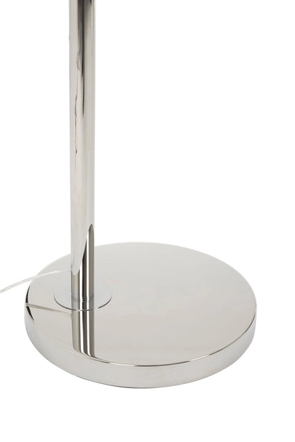 Madison Nickel Finish Arc Floor Lamp