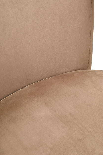 Ascot Velvet Swivel Chair 