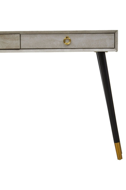 Portofino Shagreen Effect Two Drawer Console Table