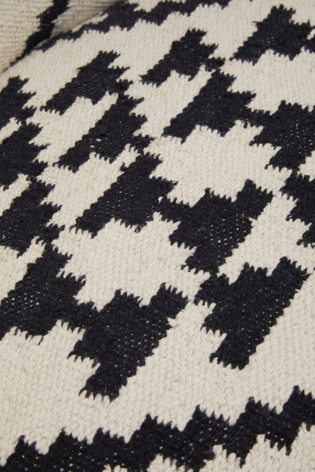 Granada White and Black Berber Style Mango Wood Chair