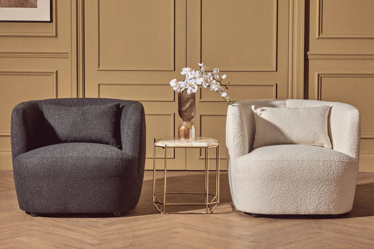 Bath Textured Curved Chair 