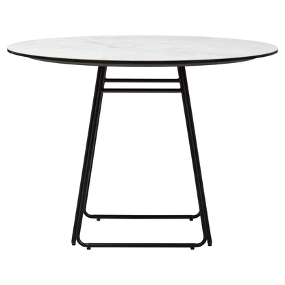 Aurora Ceramic Marble Effect Round Dining Table